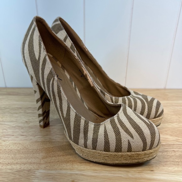 GOMAX Mitsu animal print heels size 9 - Picture 2 of 10